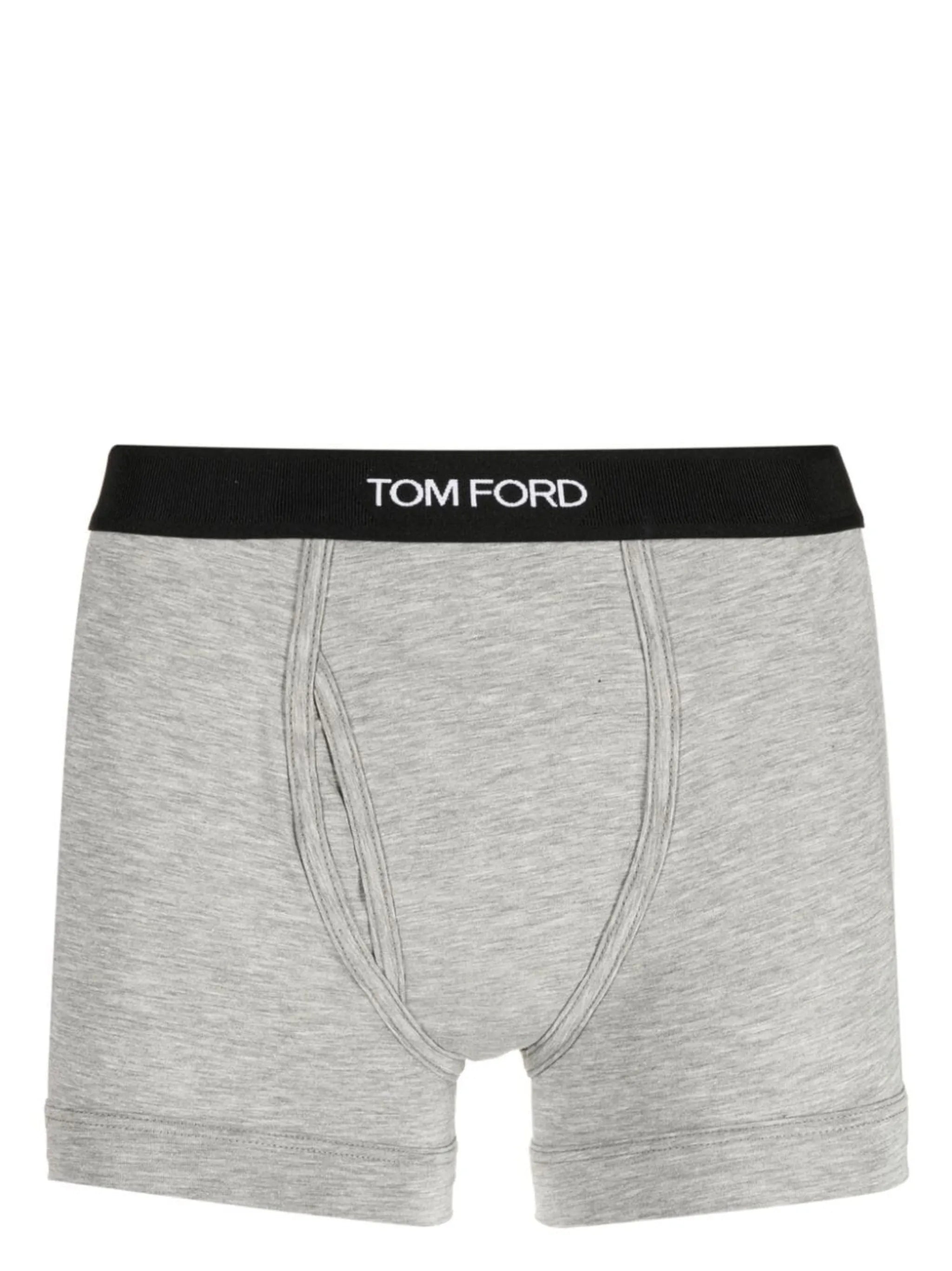 Boxer shorts with logo waistband