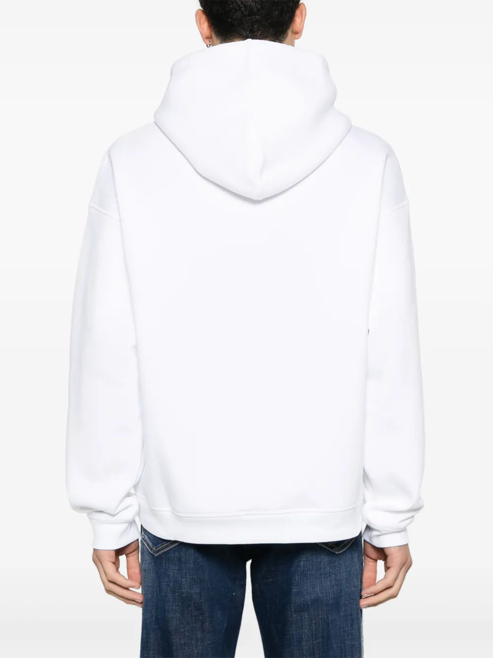 Hoodie with logo print