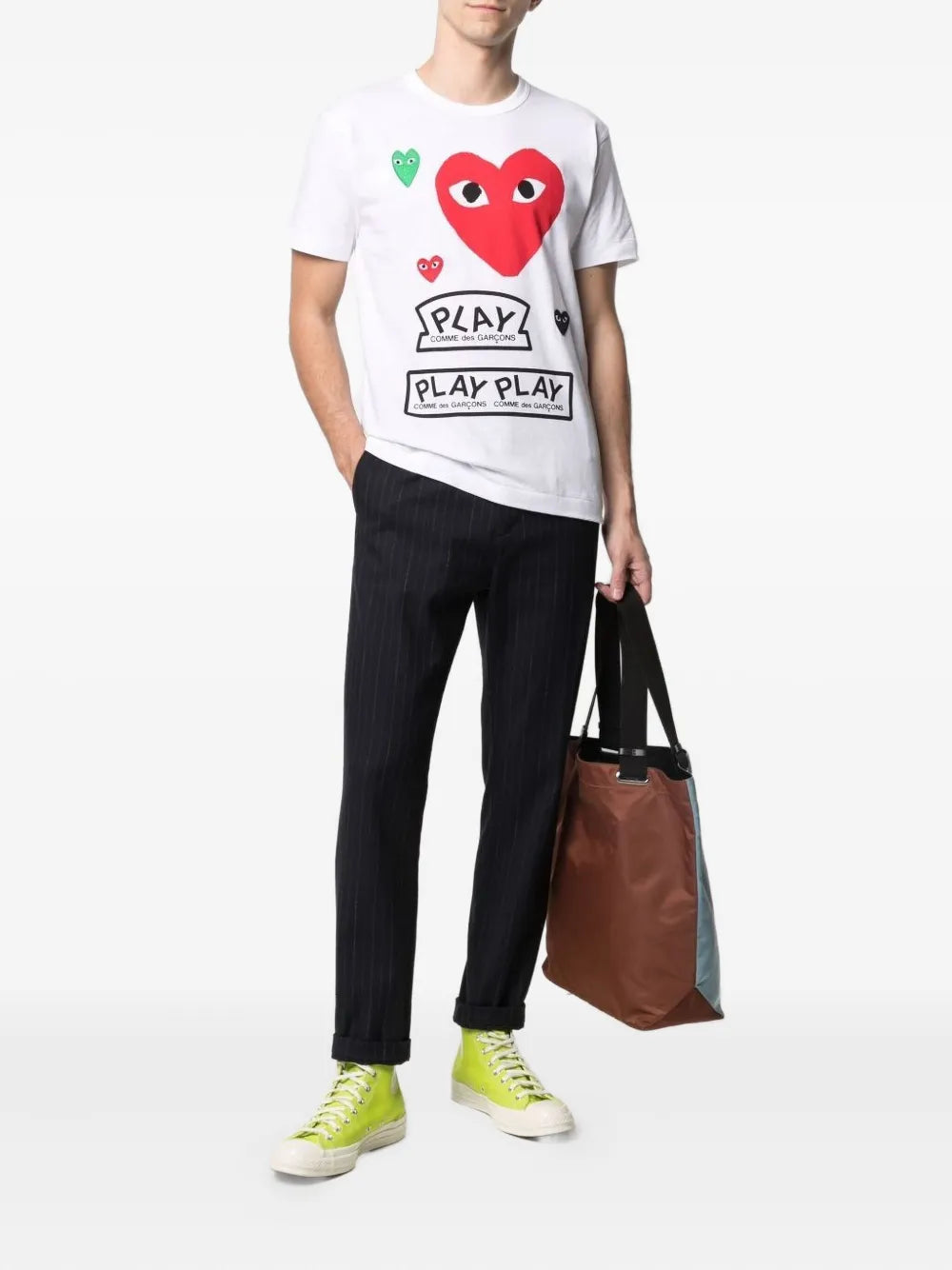 T-shirt with heart print