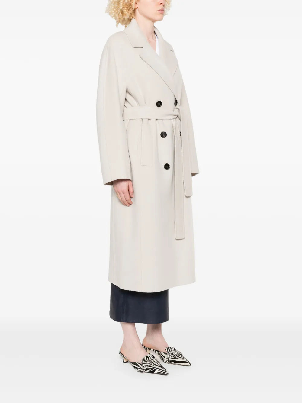 Double-breasted coat