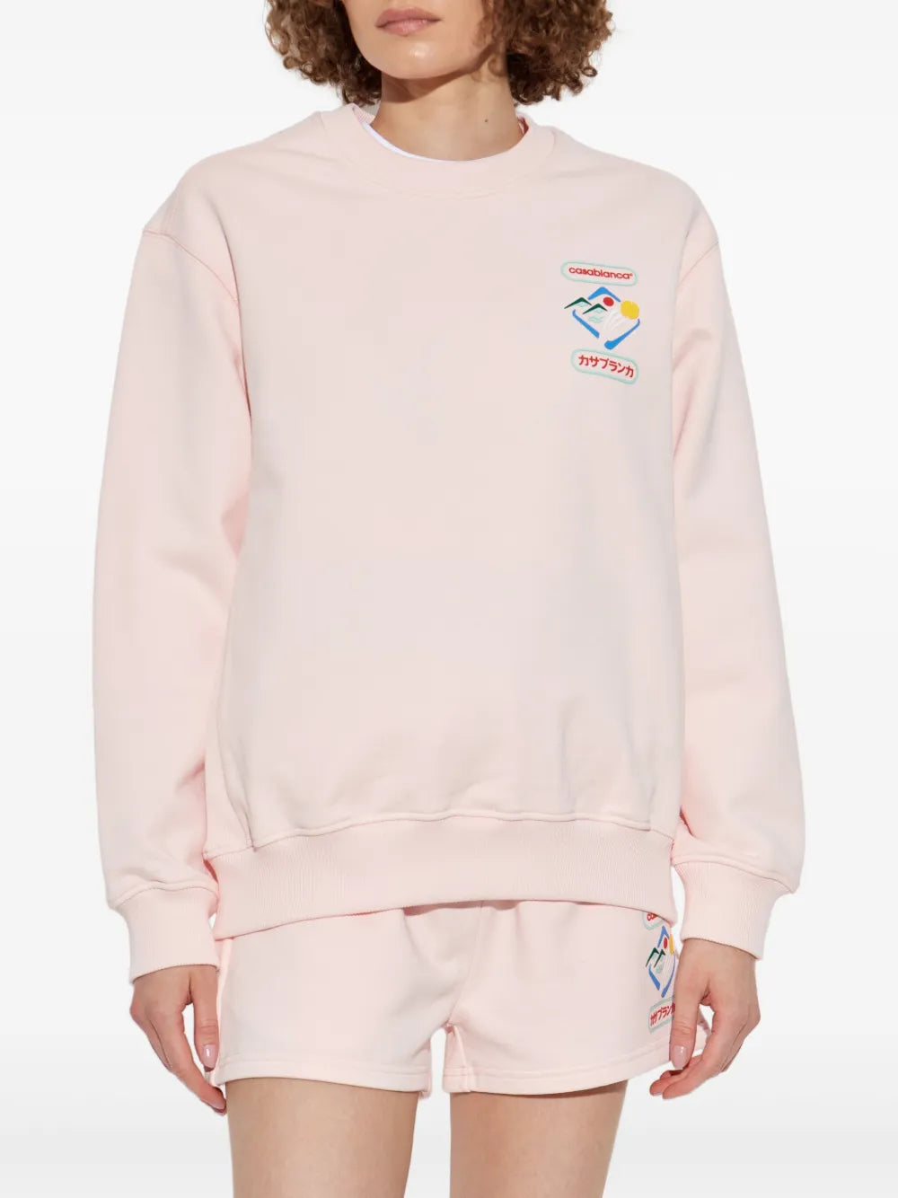 Montagne sweatshirt with embroidery
