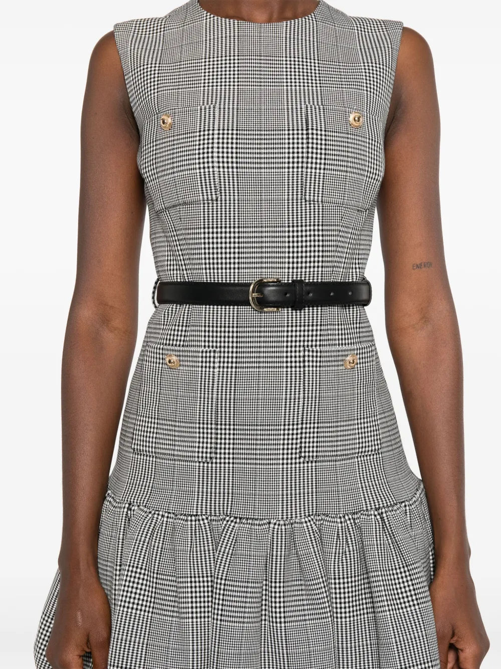 Checked Dress