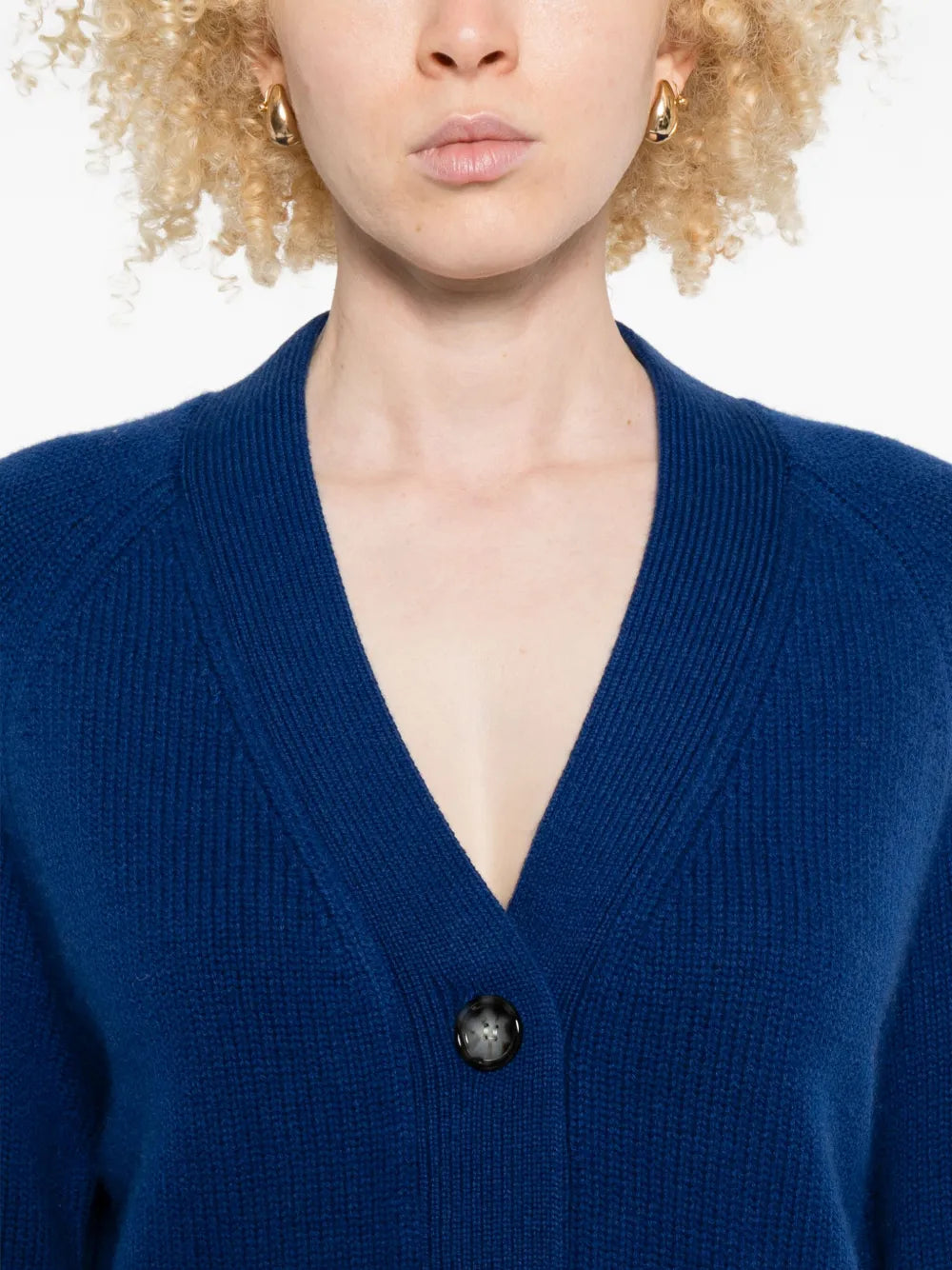 V-neck cardigan