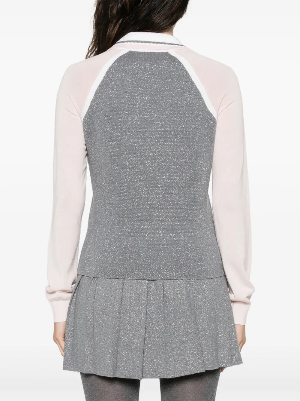 Long-sleeve tennis polo shirt
