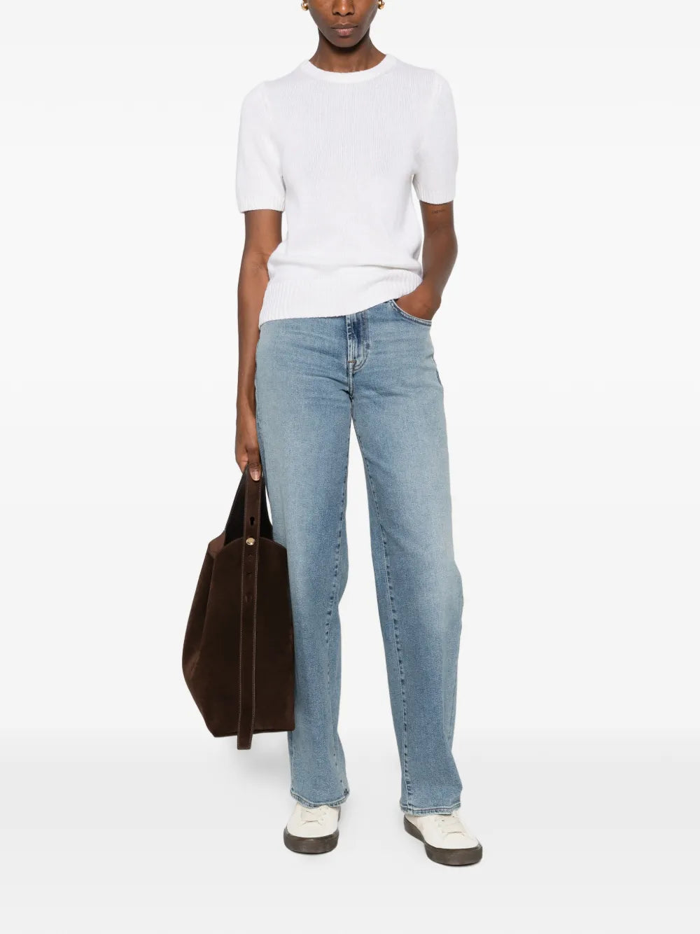 Knitted Cashmere T-Shirt