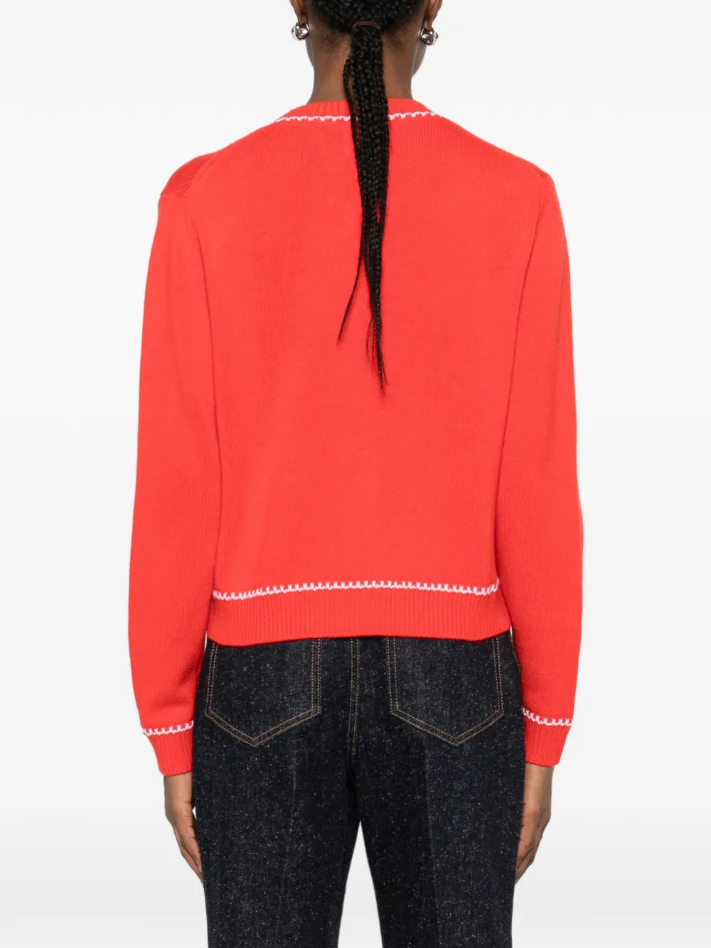 Cardigan with Patch Pocket