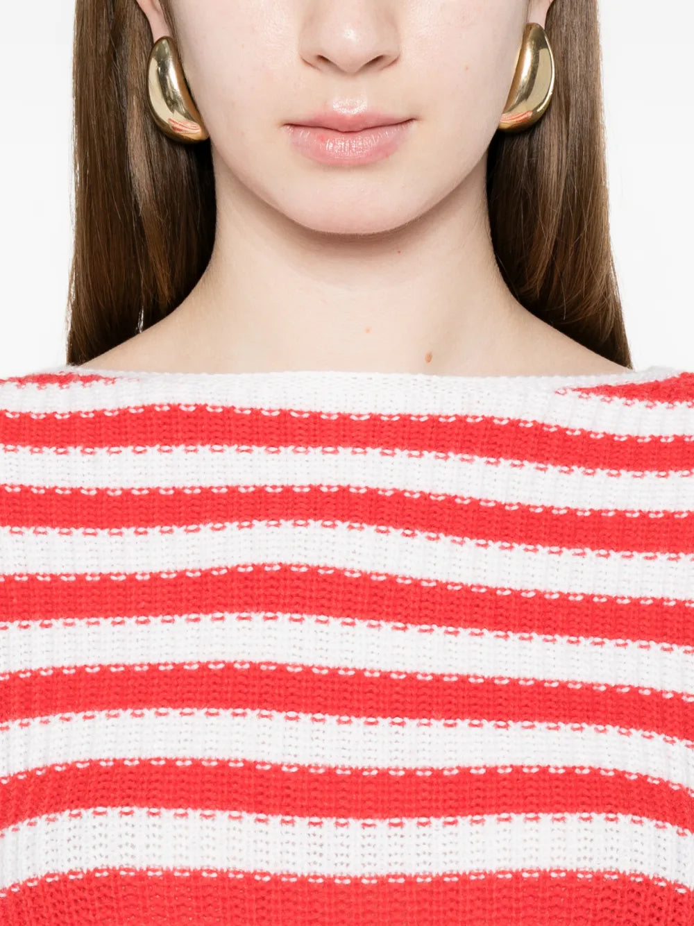 Sweater with U-Neck