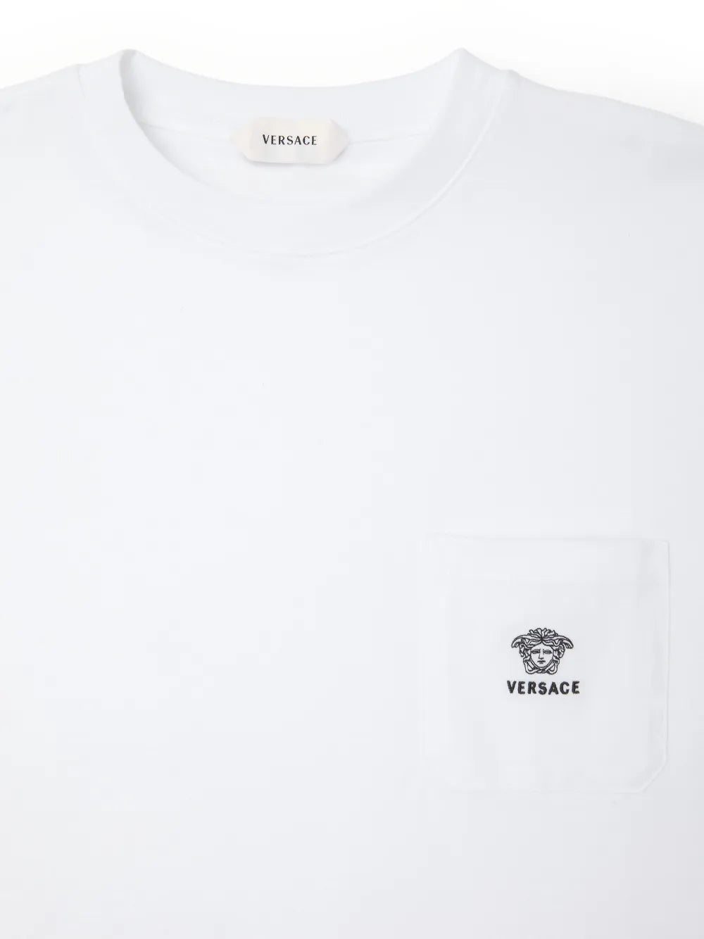 T-Shirt with Logo Embroidery
