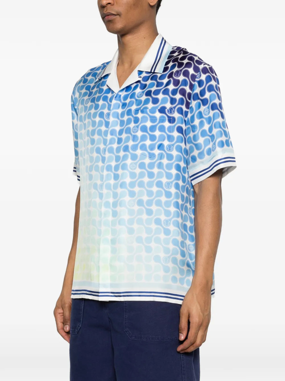 Tennis Tile kubánská košile s vzorem