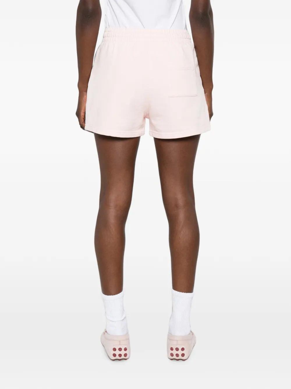 Tennis club logo shorts with drawstring