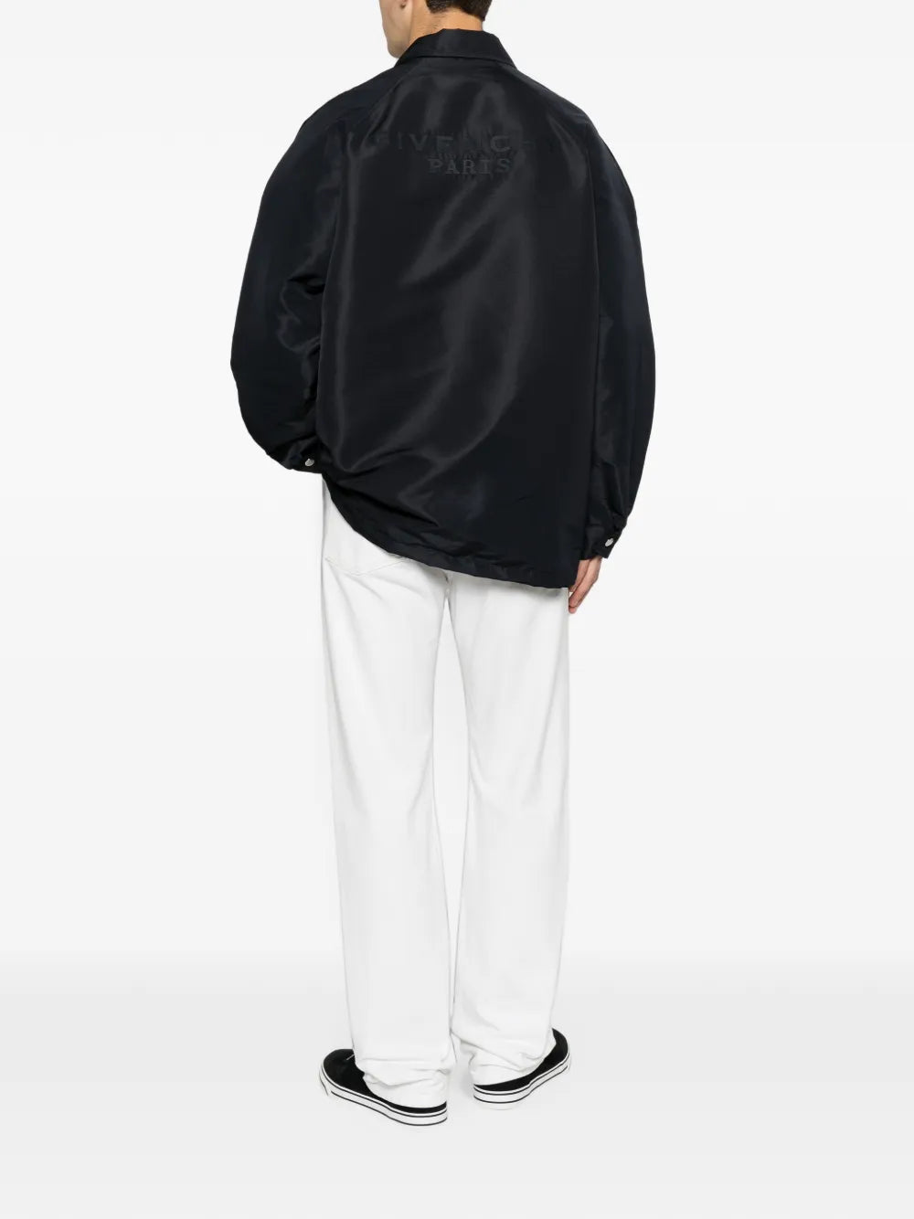 Bunda Coach Givenchy Paris z polyfailu s výšivkou