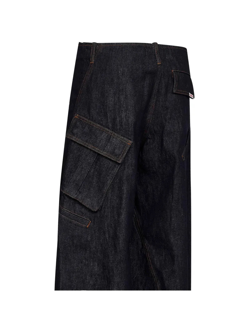 Cargo jeans with straight leg