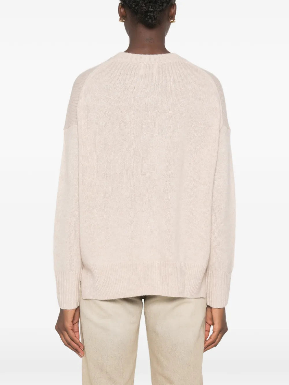 Pullover aus geripptem Strick