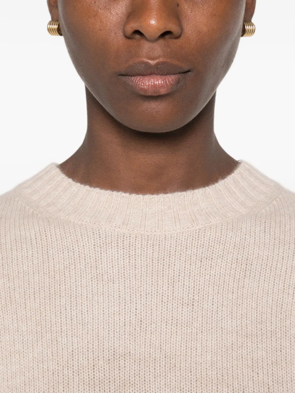 Pullover aus geripptem Strick