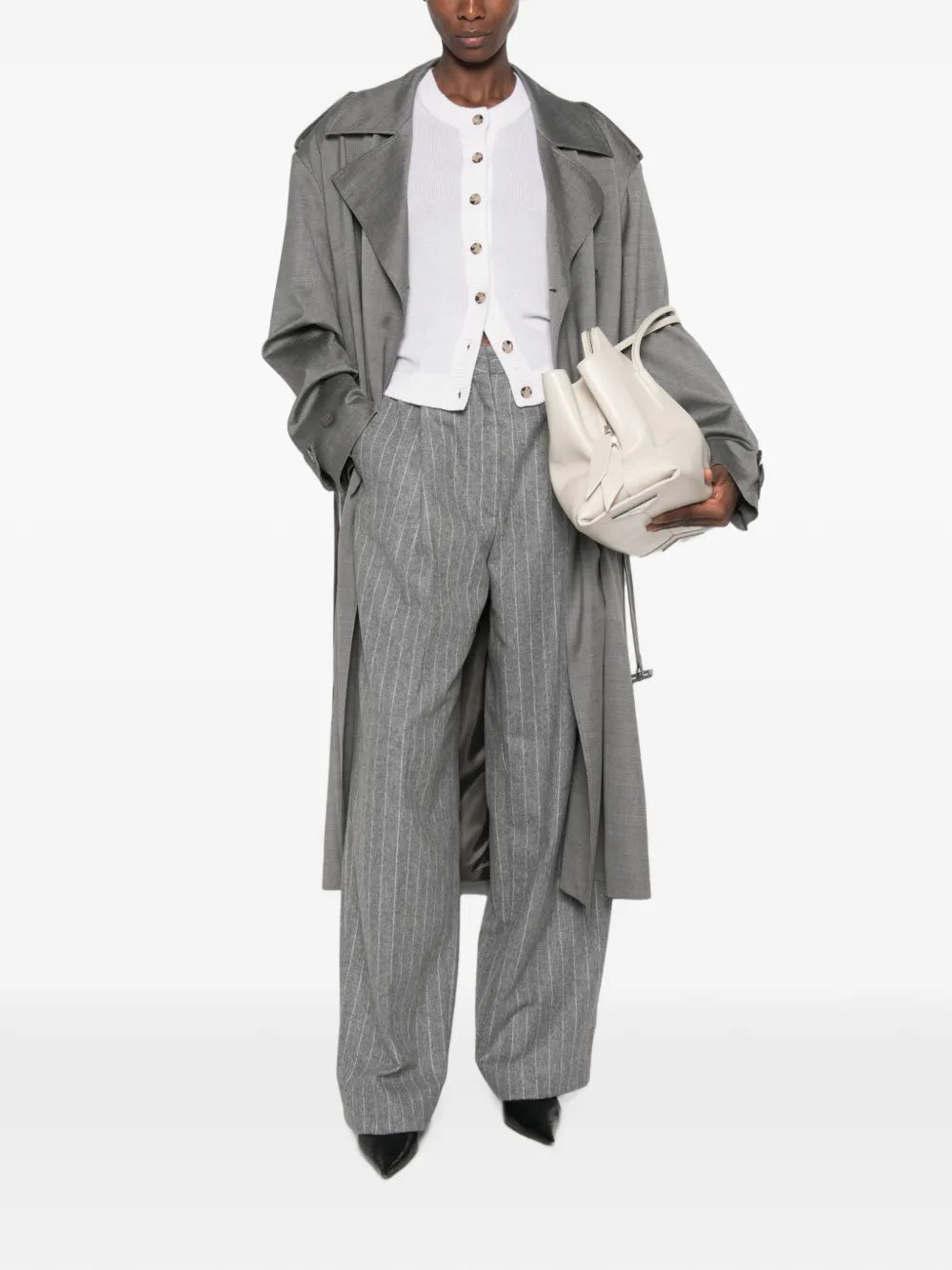 Feinstrick-Cardigan mit Knopfverschluss