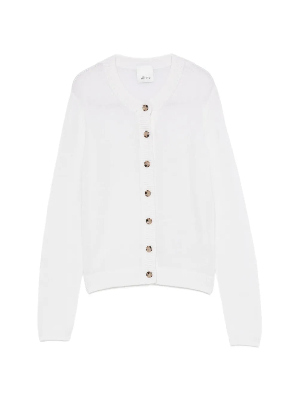 Feinstrick-Cardigan mit Knopfverschluss