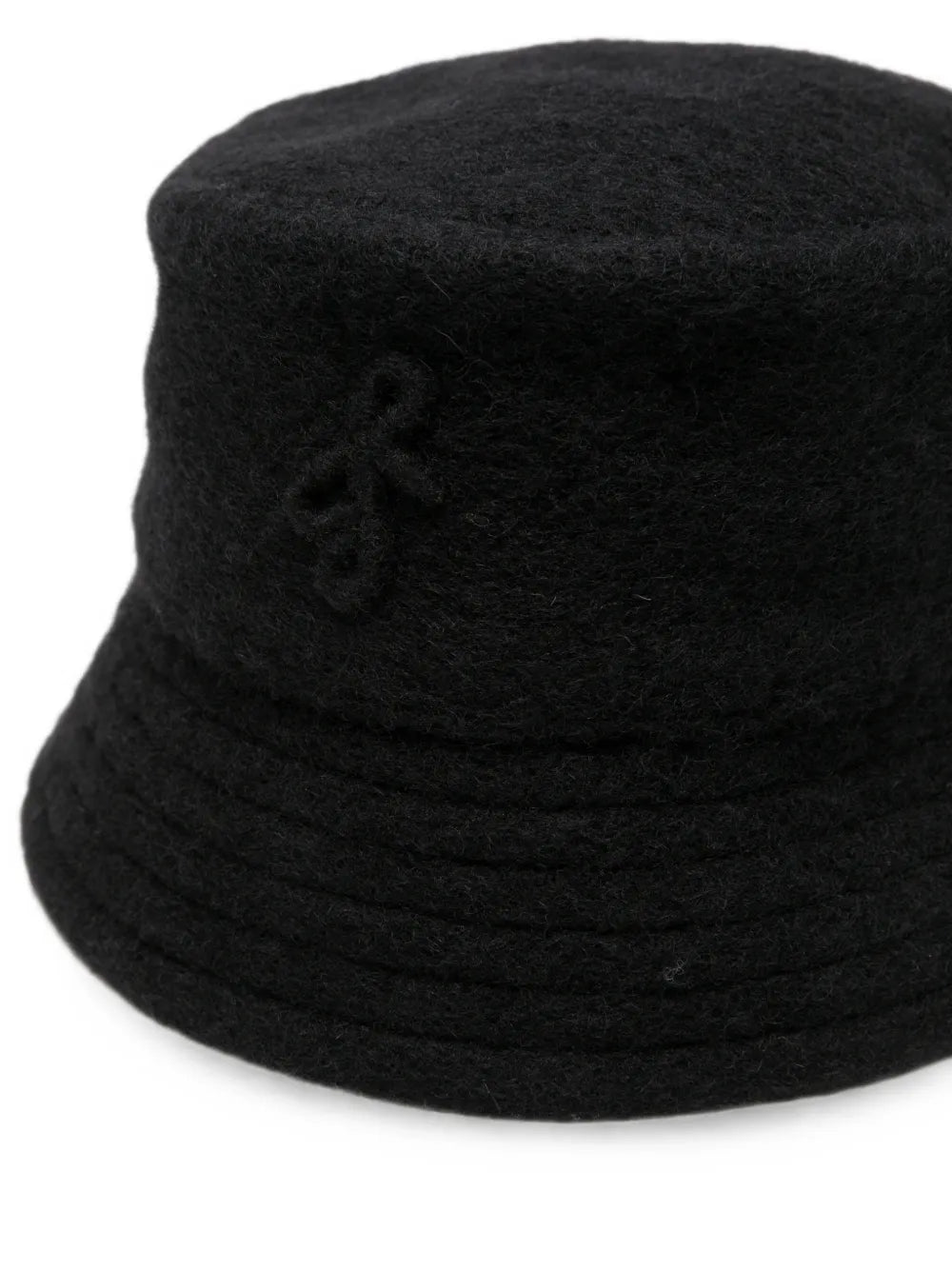 Plstěný klobouk typu bucket s výšivkou loga