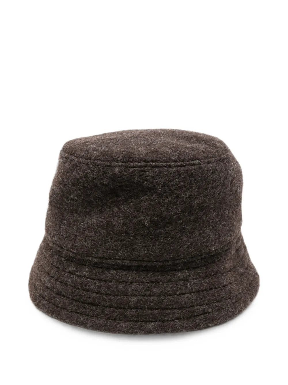 Plstěný klobouk typu bucket s výšivkou loga