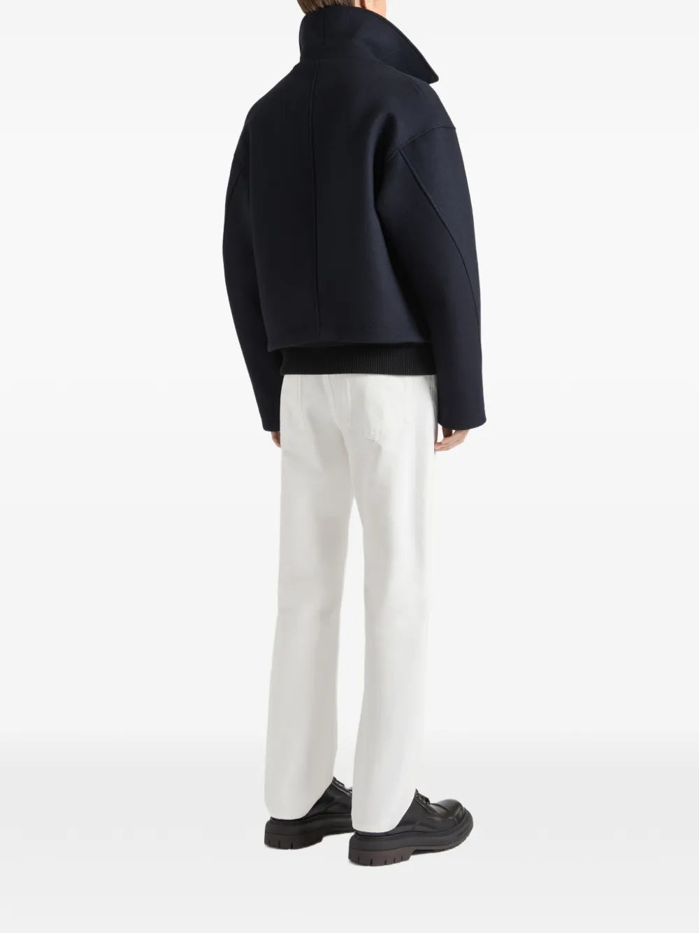 Vlnená bunda Couture Seam
