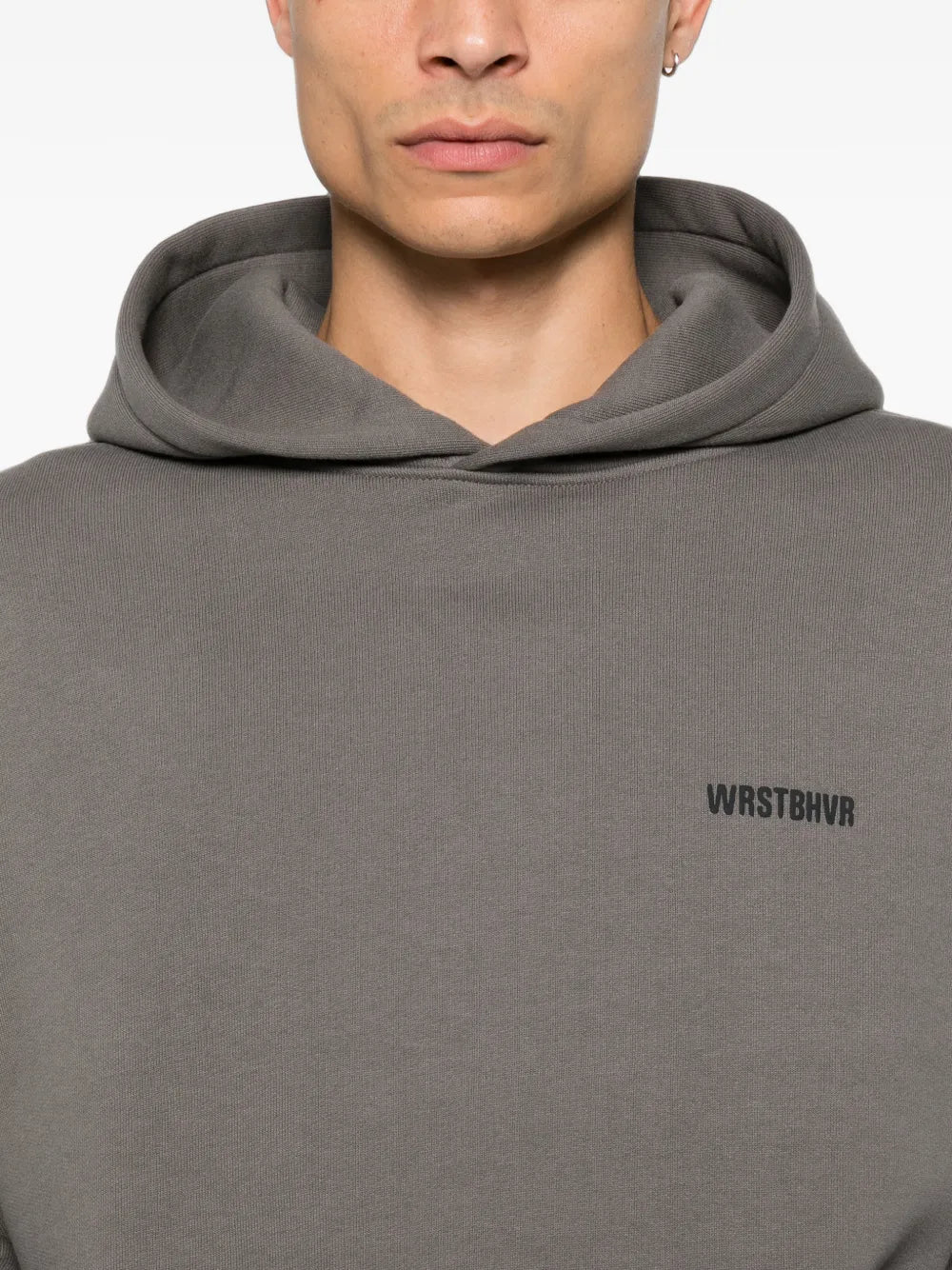 Hoodie with logo print