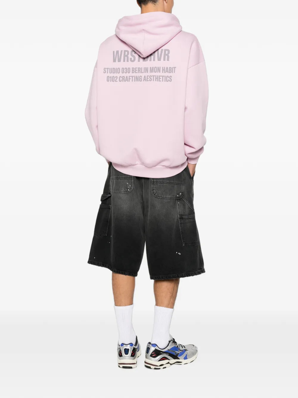 Hoodie with logo print