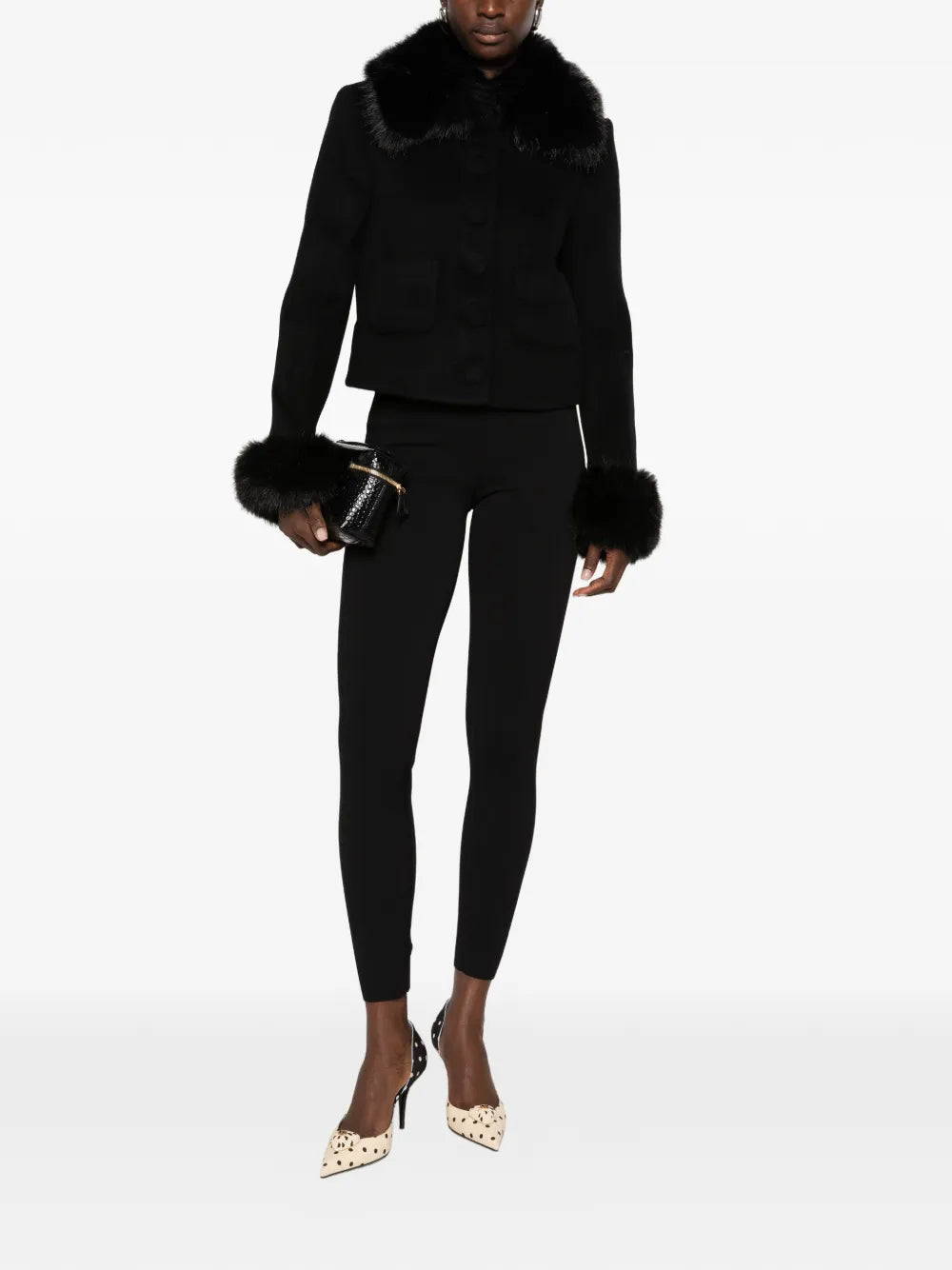 Skinny pants with belt