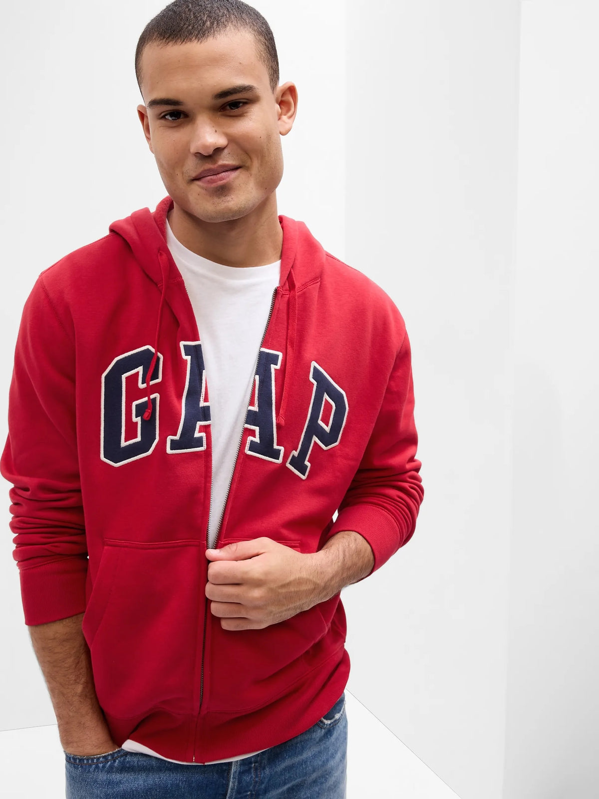 Herren Sweatjacke mit Hoodie