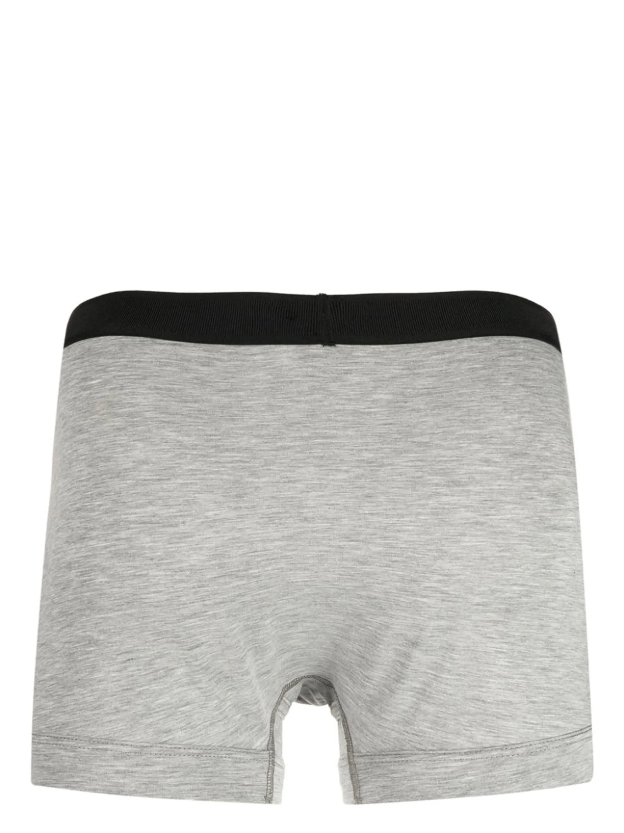 Boxer shorts with logo waistband
