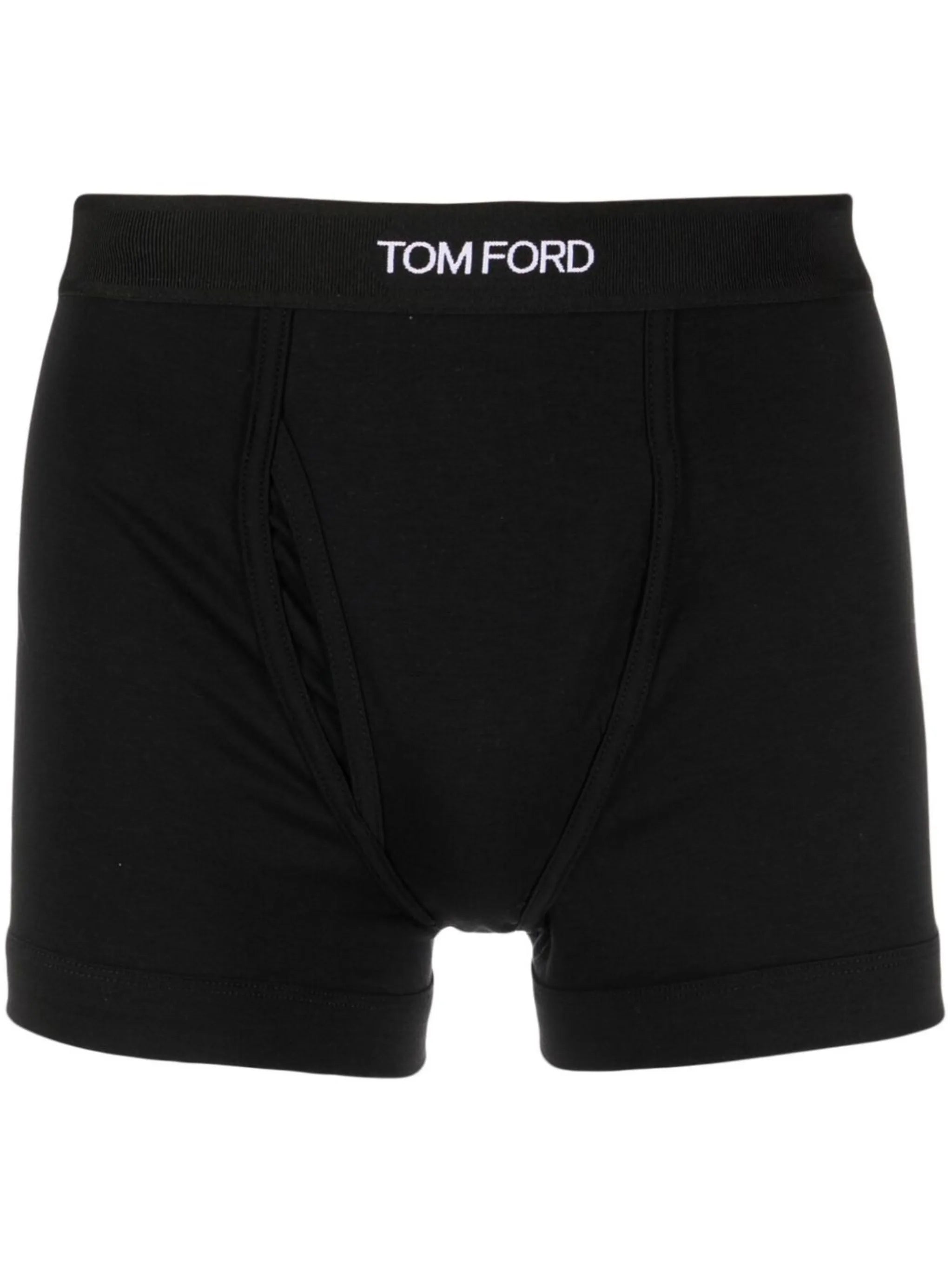 Boxer shorts with logo waistband