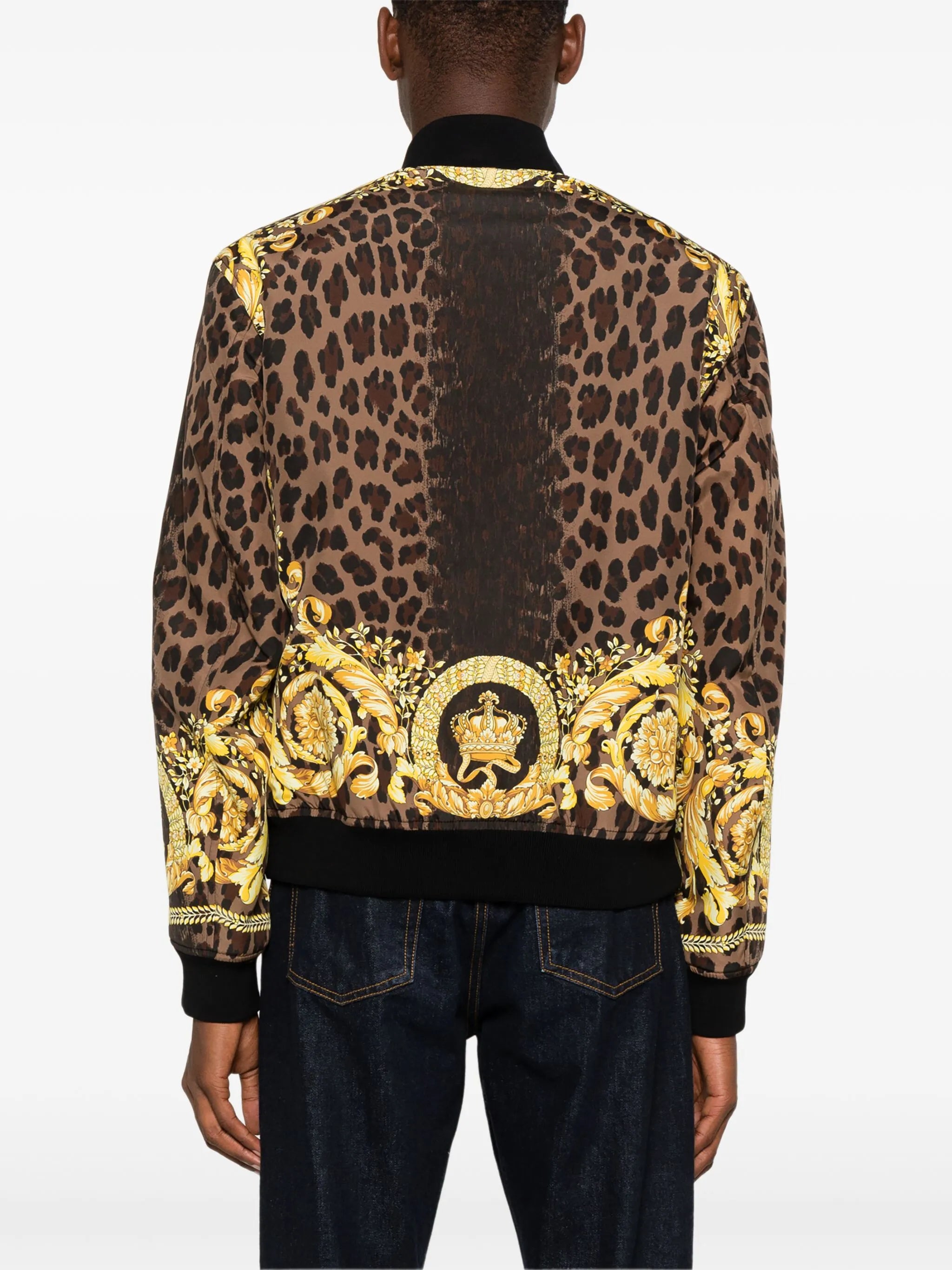 Bomber jacket s Barocco potiskem