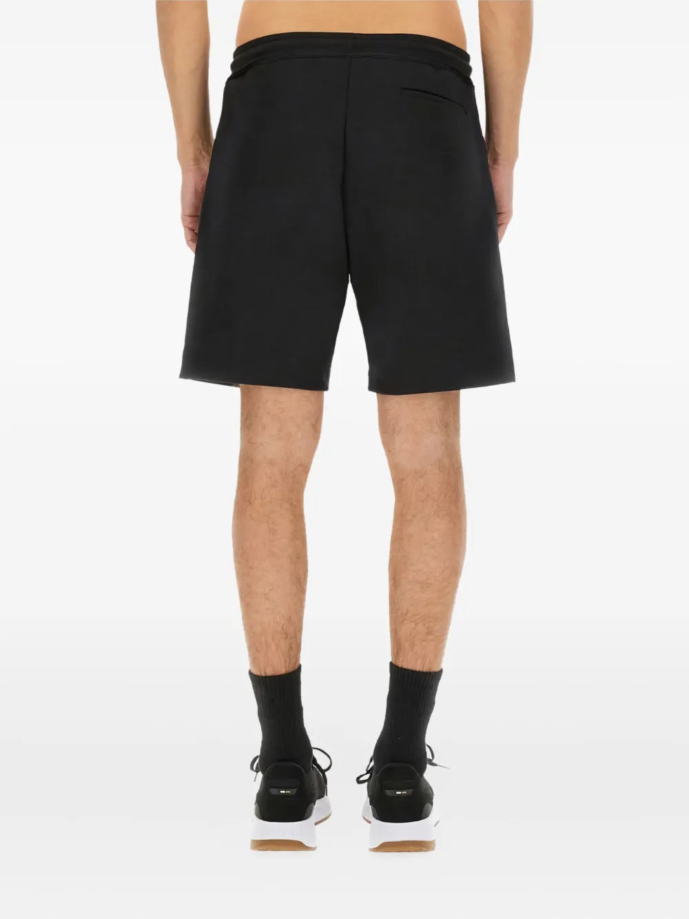 Jogging shorts with drawstring