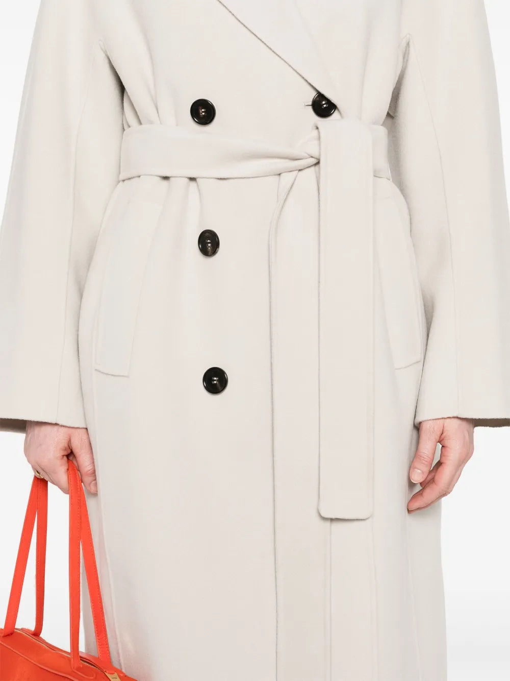 Double-breasted coat