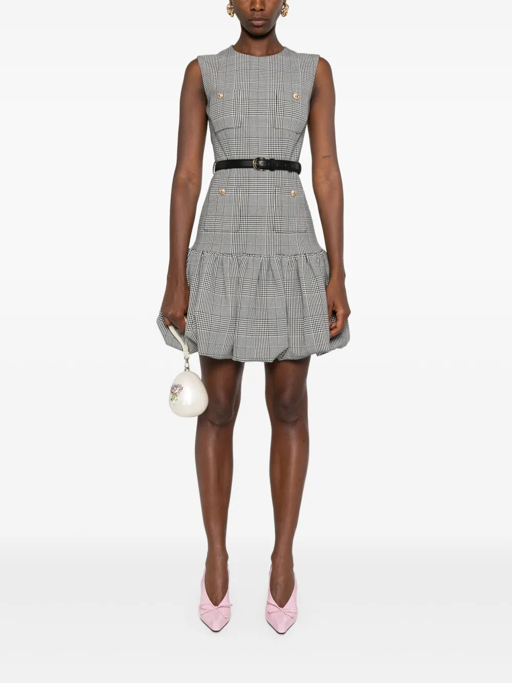 Checked Dress