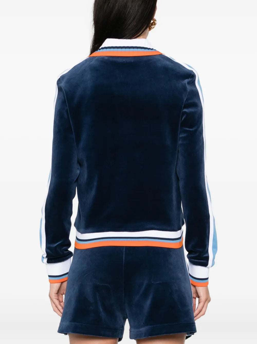 Striped Montagne velvet jacket
