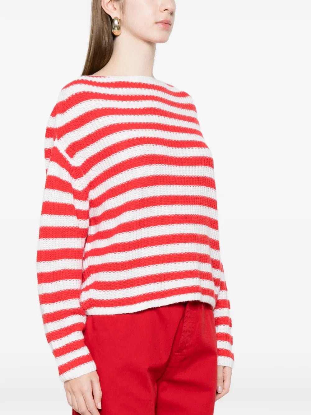 Sweater with U-Neck