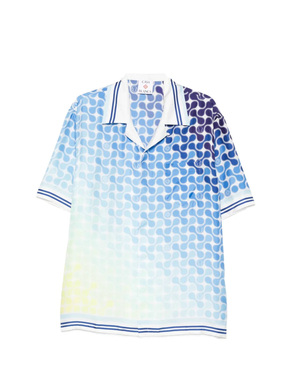 Tennis Tile kubánská košile s vzorem
