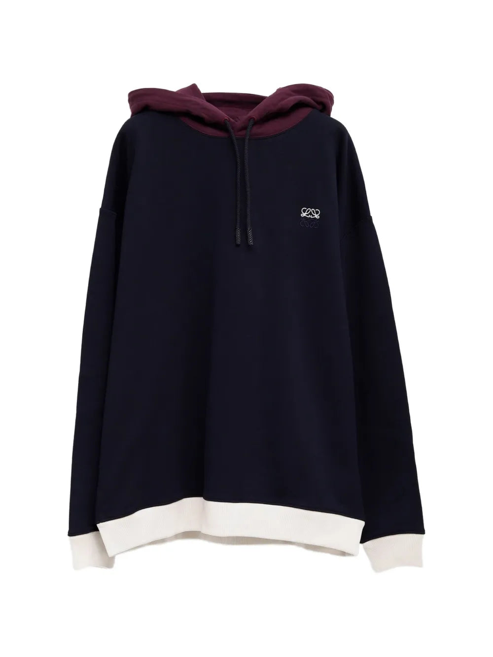 Hoodie mit Anagram-Stickerei
