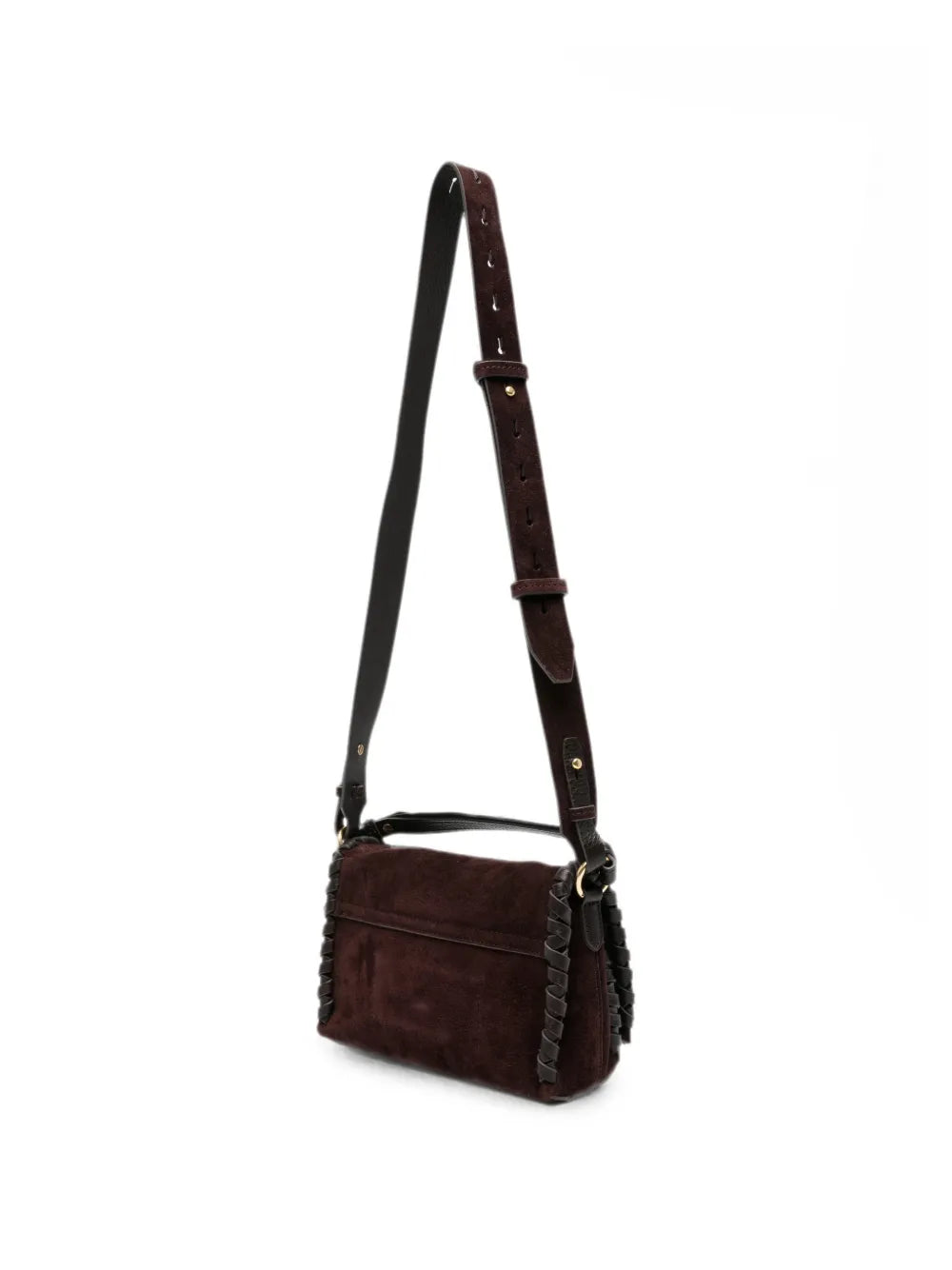 Mortimer crossbody taška s ozdobou whipstitch