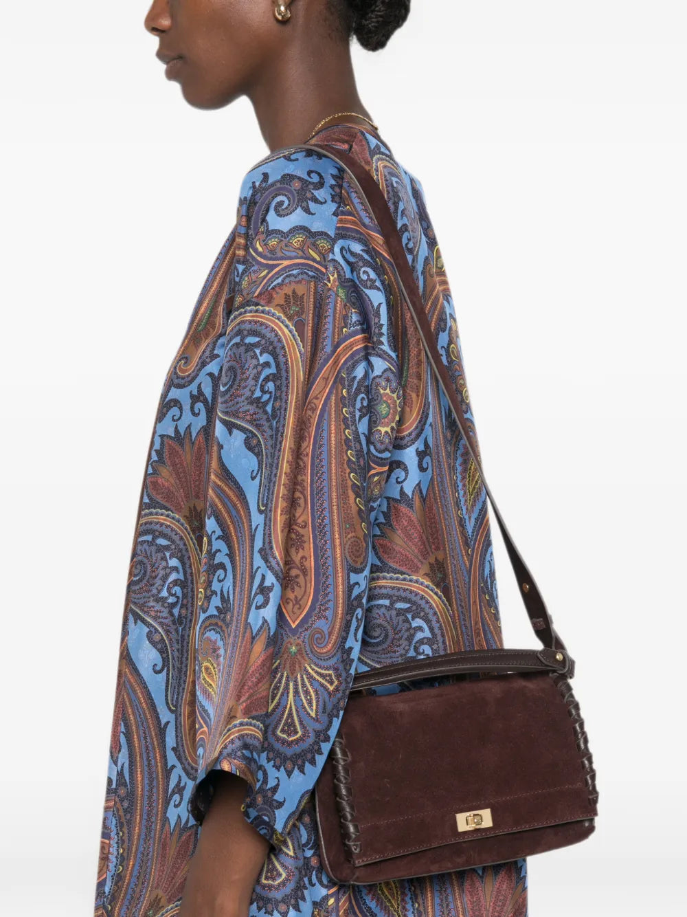 Crossbody kabelka Mortimer s ozdobou whipstitch