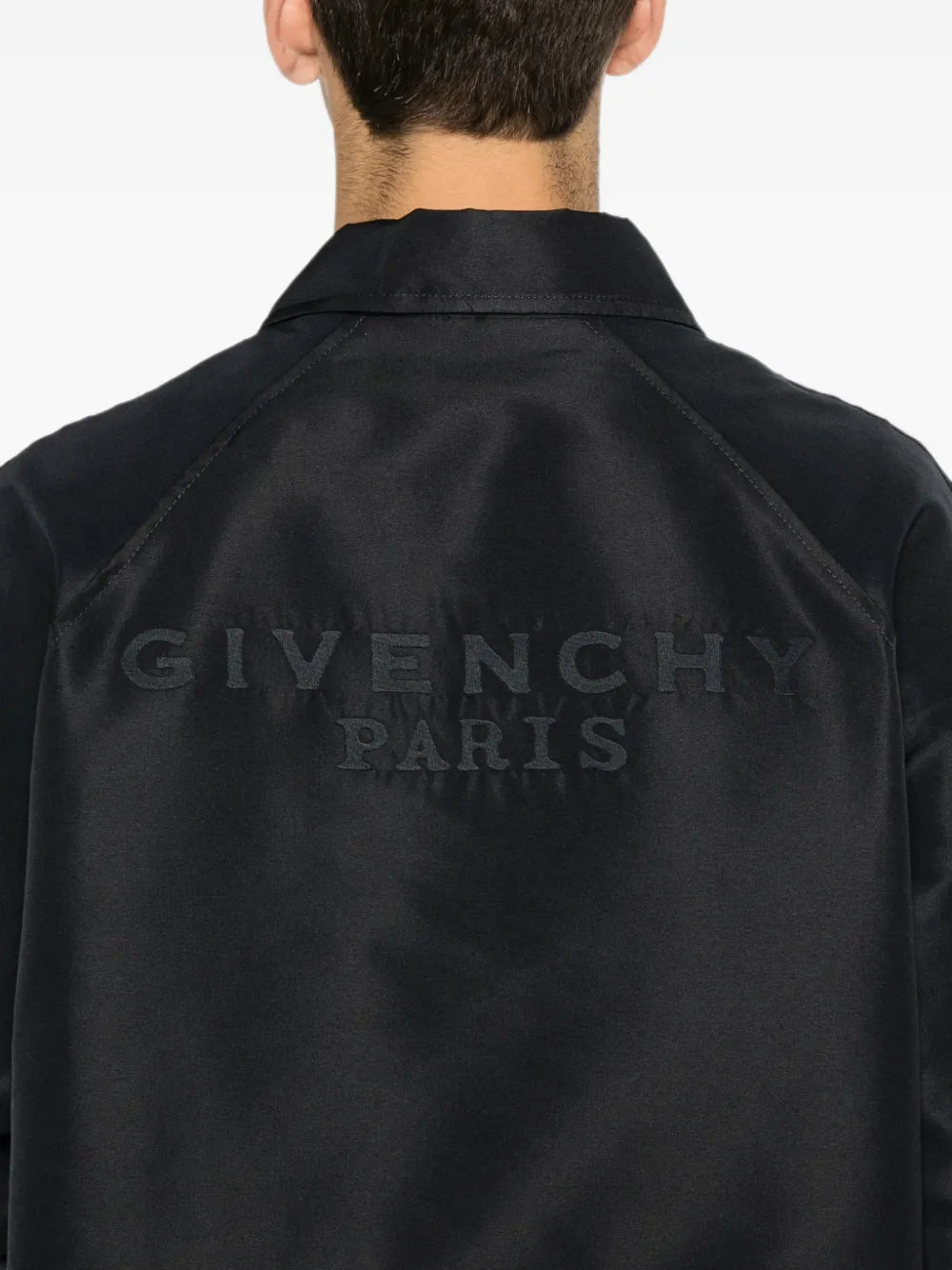 Bunda Coach Givenchy Paris z polyfailu s výšivkou