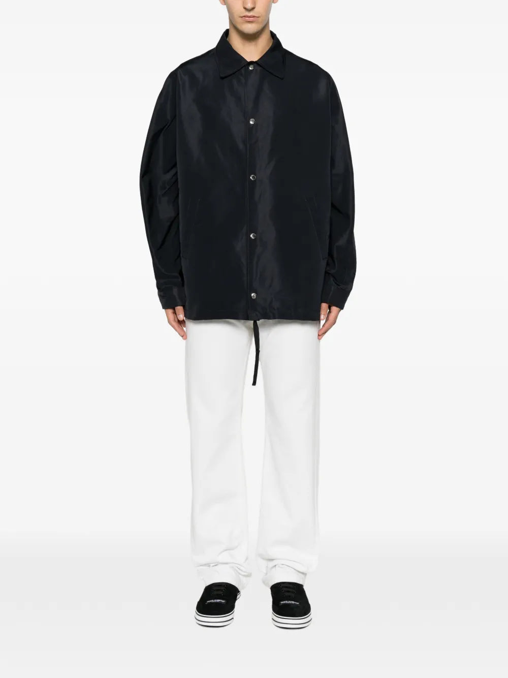 Bunda Coach Givenchy Paris z polyfailu s výšivkou