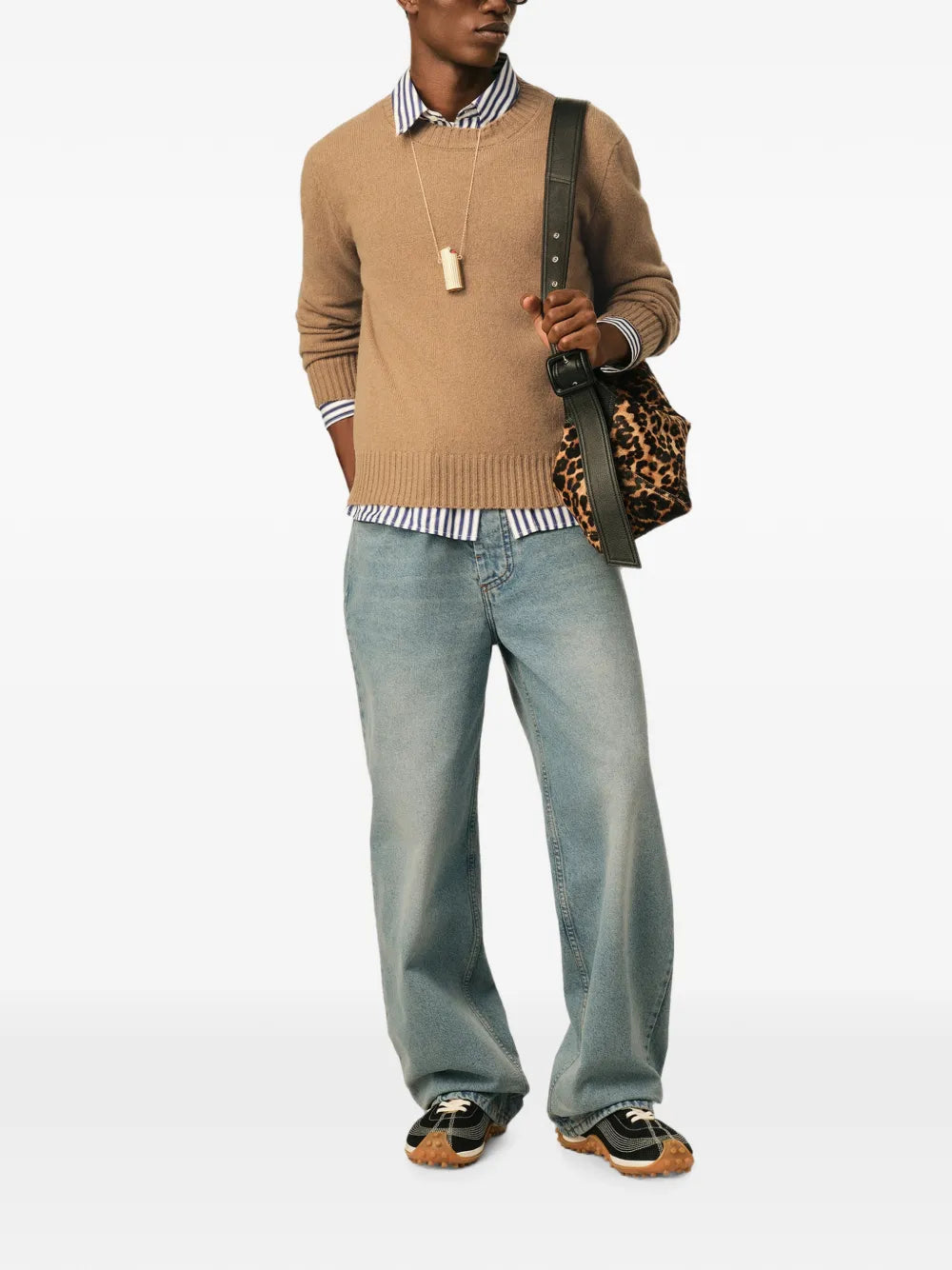 Ami de Coeur cashmere crew-neck sweater