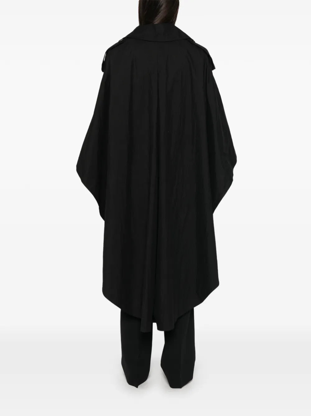 Mantel mit Cape-Einsatz