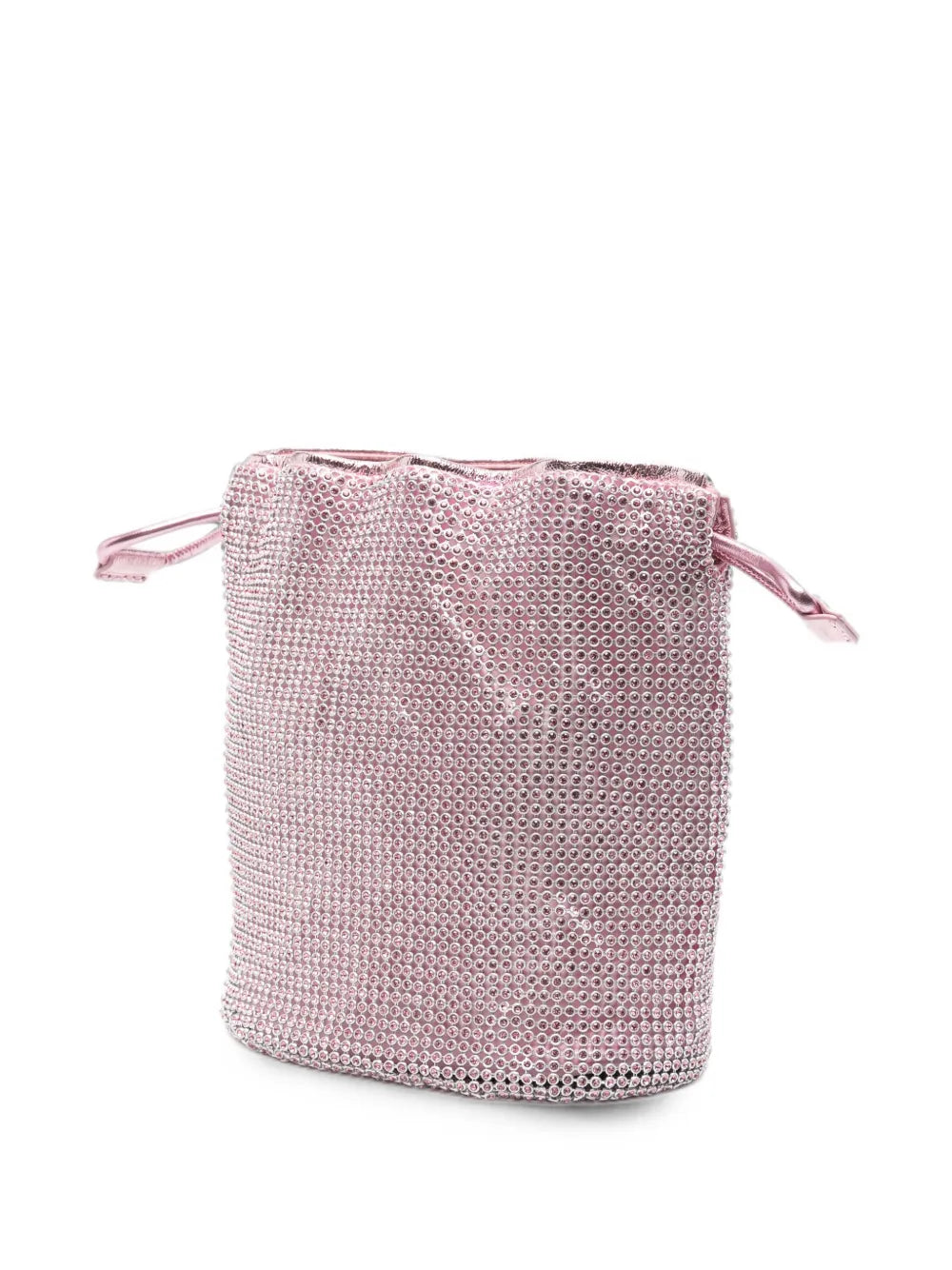 Clutch with decorated knuckle duster handle