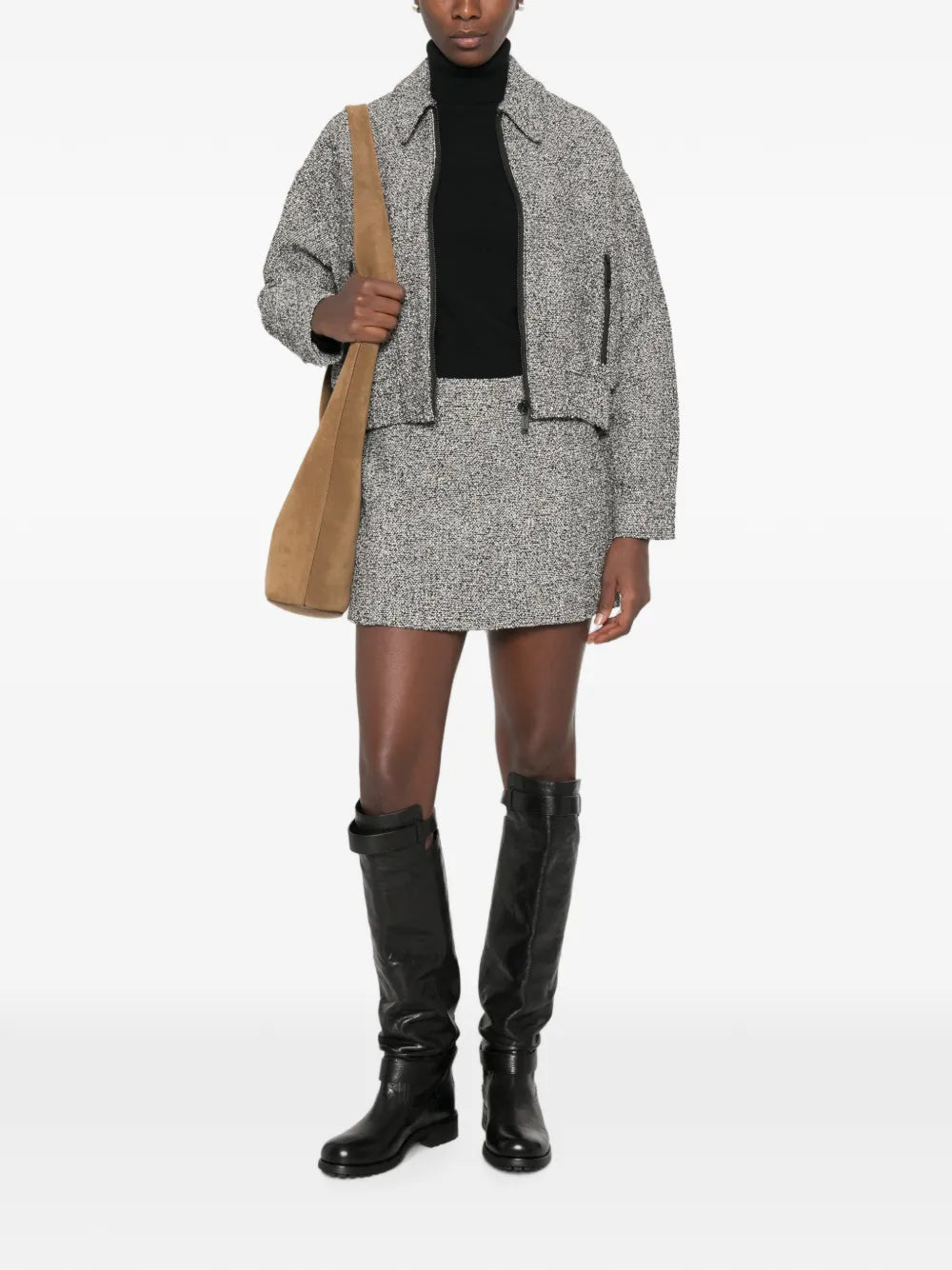 Sweater with turtleneck