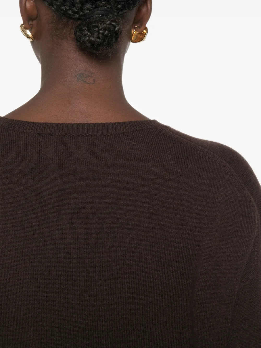 Sweater with Dropped Shoulders