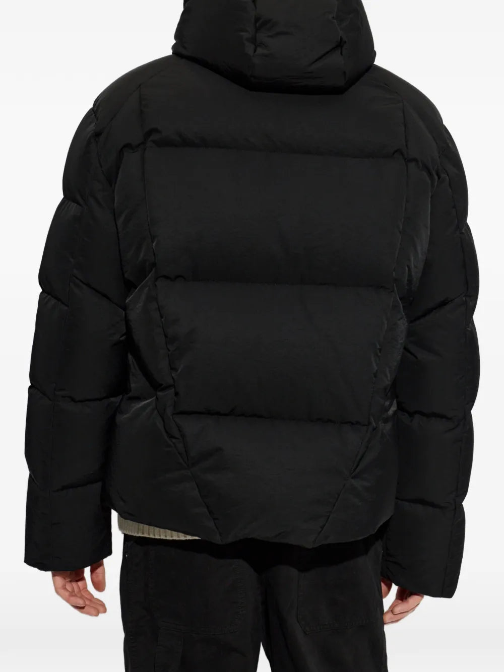 Logo-bestickte Kapuzenjacke