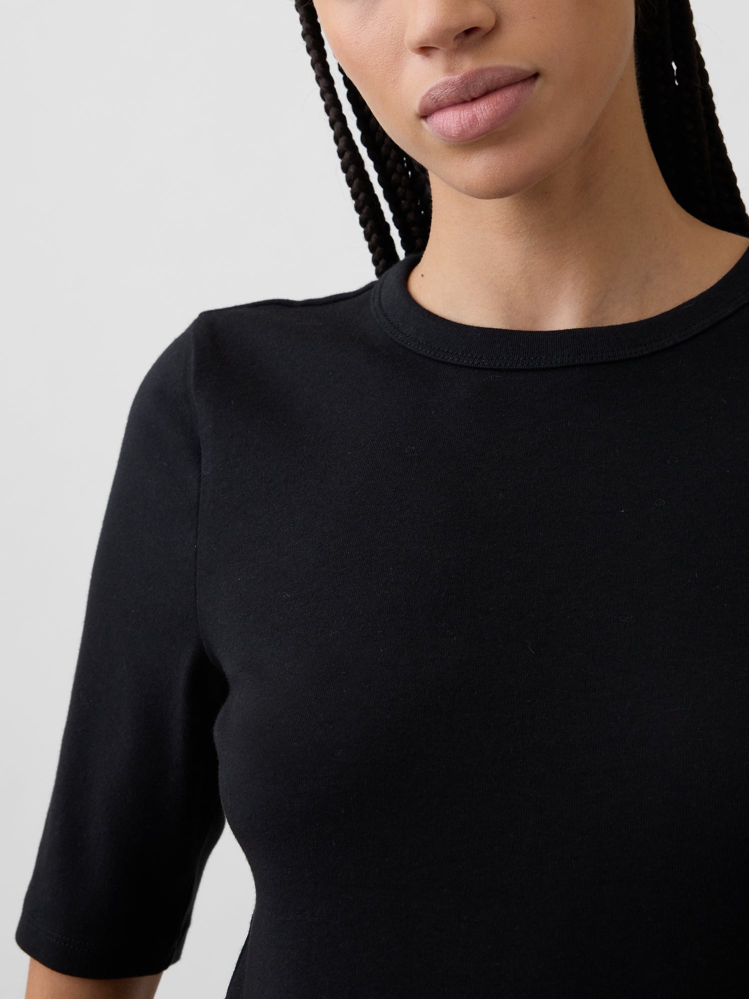 Half-sleeve T-shirt
