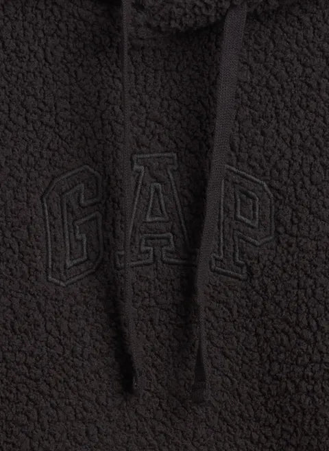 Herren Sherpa-Hoodie mit Logo